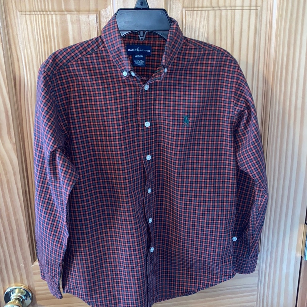Excellent used condition Ralph Lauren Polo button down; PERFECT for Christmas